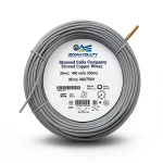 Stranded Copper Wire 35mm2, 450/750 volts, Gray Color | Jeddah Cables Company