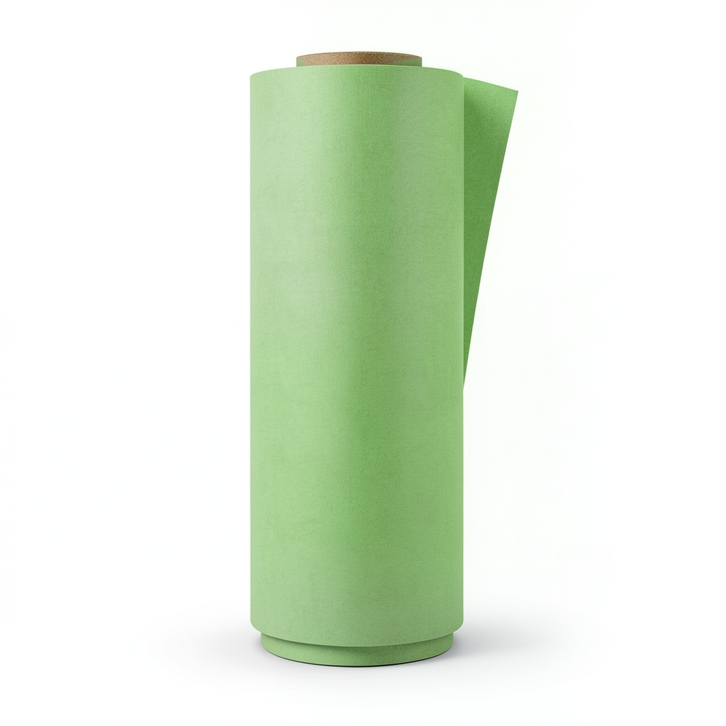 Plain Wallpaper Green Color 10m x 0.53m, Model 17110