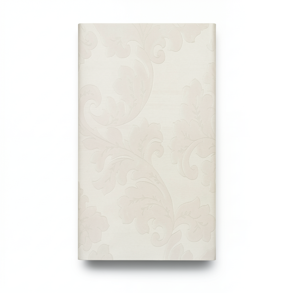 Classic Wallpaper 10m Length, 0.73m Width, Pale Beige Color