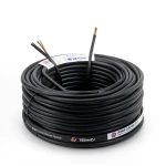 185mm2 Single Core Stranded Wire CU/PVC, 450/750V, Black Color | Jeddah Cables Company