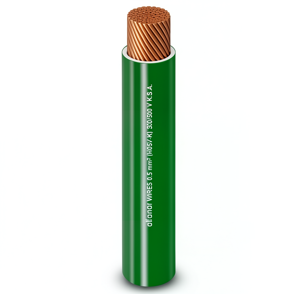 PVC Insulated Flexible Copper Single Wire 1.5mm, 450/750V | Al Fanar