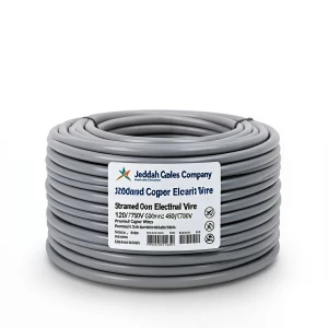 Stranded Copper Electrical Wire 120mm2 450/750V Gray | Jeddah Cables Company