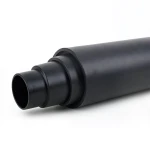 مواسير HDPE ضغط 12.5 بار PE 80 قطر خارجي 630 مم SDR 11 لون أسود