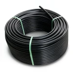 لفة أنابيب بلاستيك HDPE ضغط 12.5 بار PE 80 قطر خارجي 32 مم SDR 11 لون أسود