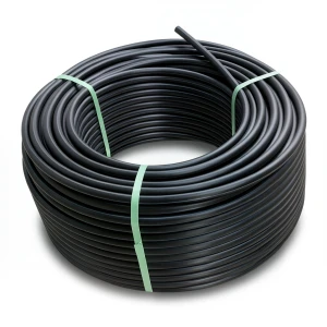 لفة أنابيب بلاستيك HDPE ضغط 12.5 بار PE 80 قطر خارجي 75 مم SDR 11 لون أسود
