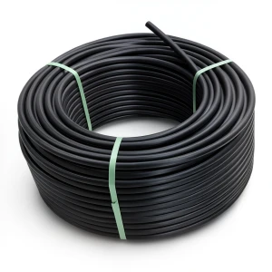 HDPE Polyethylene Coil Pipe Nominal Pressure 12.5 Bar PE 80 OD 125 mm SDR 11 Black