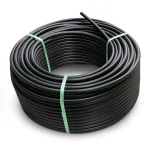 لفة أنابيب HDPE ضغط 10 بار PE 80 قطر 20 مم SDR 13.6 لون أسود