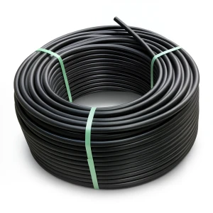 HDPE Coil Pipe Pressure 10 Bar PE 80 Size 20 mm SDR 13.6 Black