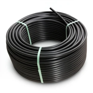 لفة أنابيب بلاستيك HDPE ضغط 12.5 بار PE 80 قطر خارجي 32 مم SDR 11 لون أسود