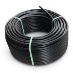 لفة أنابيب HDPE ضغط 12.5 بار PE 80 قطر خارجي 50 مم SDR 11 لون أسود