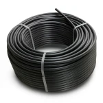 لفة أنابيب بلاستيك HDPE ضغط 12.5 بار PE 80 قطر خارجي 75 مم SDR 11 لون أسود