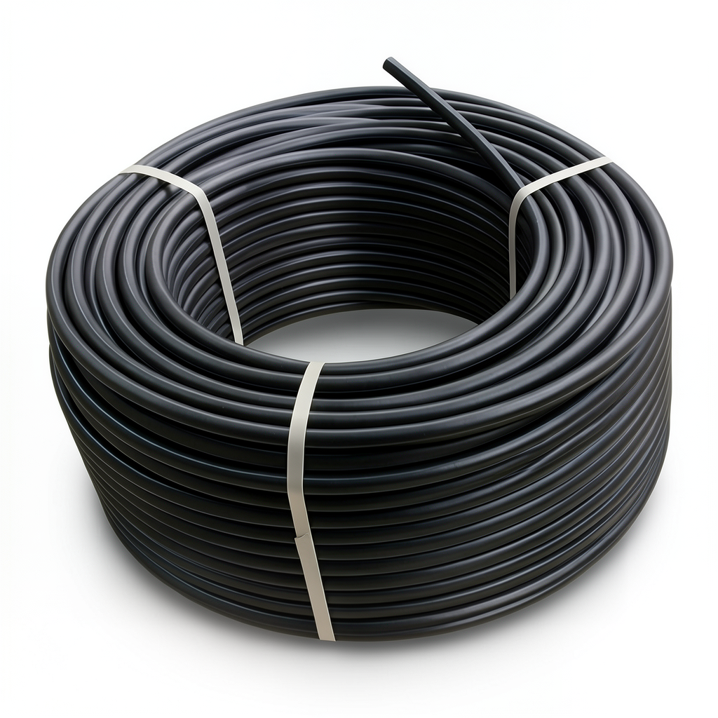 HDPE Coil Pipe Pressure 12.5 Bar PE 80 Size OD 110 mm SDR 11 Black