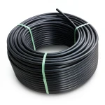 لفة أنابيب بلاستيك HDPE ضغط 12.5 بار [PE 80] قطر خارجي 140 مم SDR 11 لون أسود