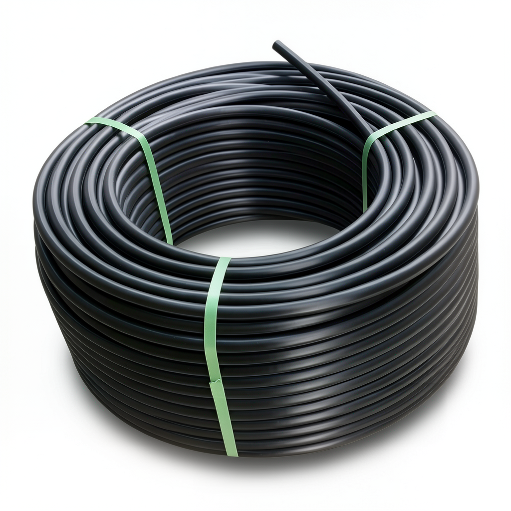 HDPE Polyethylene Plastic Coil Pipe 12.5 Bar Pressure PE 80 160 mm SDR 11 Black