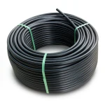 لفة أنابيب HDPE ضغط 10 بار PE 80 قطر 20 مم SDR 13.6 لون أسود