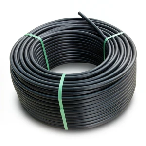 HDPE Coil Pipe Pressure 10 Bar PE 80 Size 20 mm SDR 13.6 Black