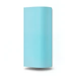 Plain Wall Covering Cyan Color, 10m x 0.53m, Model 17114