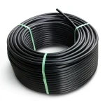 لفة أنابيب بلاستيك HDPE ضغط 10 بار PE 80 قطر خارجي 32 مم SDR 13.6 لون أسود