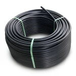 لفة أنابيب HDPE ضغط 10 بار PE 80 قطر خارجي 50 مم SDR 13.6 لون أسود