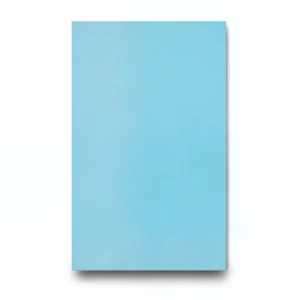 Plain Wall Covering Cyan Color, 10m x 0.53m, Model 17114