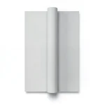 Plain Wallpaper Pale Grey 10m x 0.53m, Model 17116