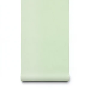 Plain Wallpaper Pale Green 10m x 0.53m, Model 17117