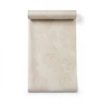 Classic Wallpaper Length 10m, Width 0.73m, Beige Color