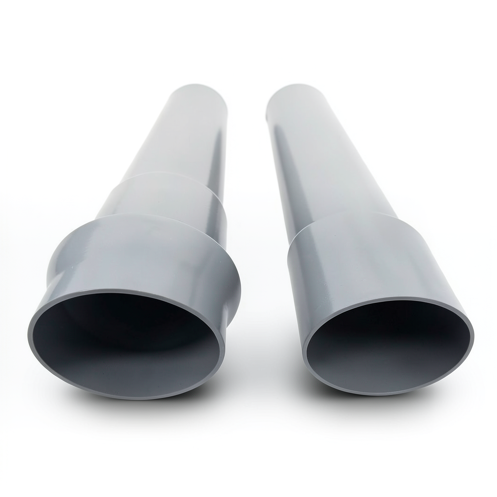 UPVC Pipe 110 mm Size, 3.8 mm Thickness, Gray Color