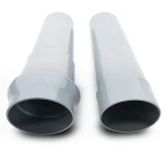 مواسير UPVC مقاس 160 مم سماكة 4.8 ملم لون رمادي