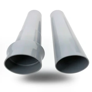 UPVC Pipe Sewer Size 110 mm Thickness 3 mm Gray Color