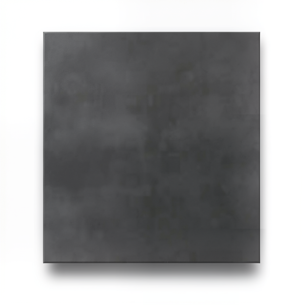 Porcelain Floor Tiles 10 mm Thickness, 60x60 cm Size, Anthracite Color, Milano Design