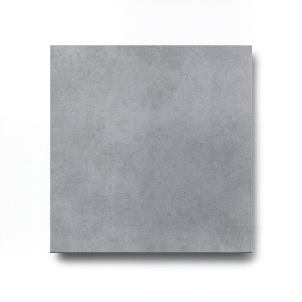 Gray Porcelain Floor Tiles 10 mm Thickness, 60x60 cm Size, Milano Design