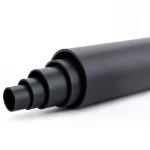 مواسير HDPE ضغط 10 بار PE 80 قطر خارجي 180 مم SDR 13.6 لون أسود