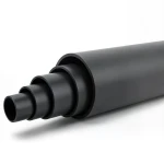 أنابيب HDPE ضغط 10 بار PE 80 قطر خارجي 200 مم SDR 13.6 لون أسود