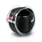 سلك كهرباء AWM نحاس مجدول 16 AWG، 600 فولت، معزول PVC، اسود، 2500 قدم | شركة الفنار