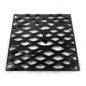 Hot Rolled Black Steel Expanded Metal Mesh Thickness 2.7 mm Width 2.44 m Length 6 m