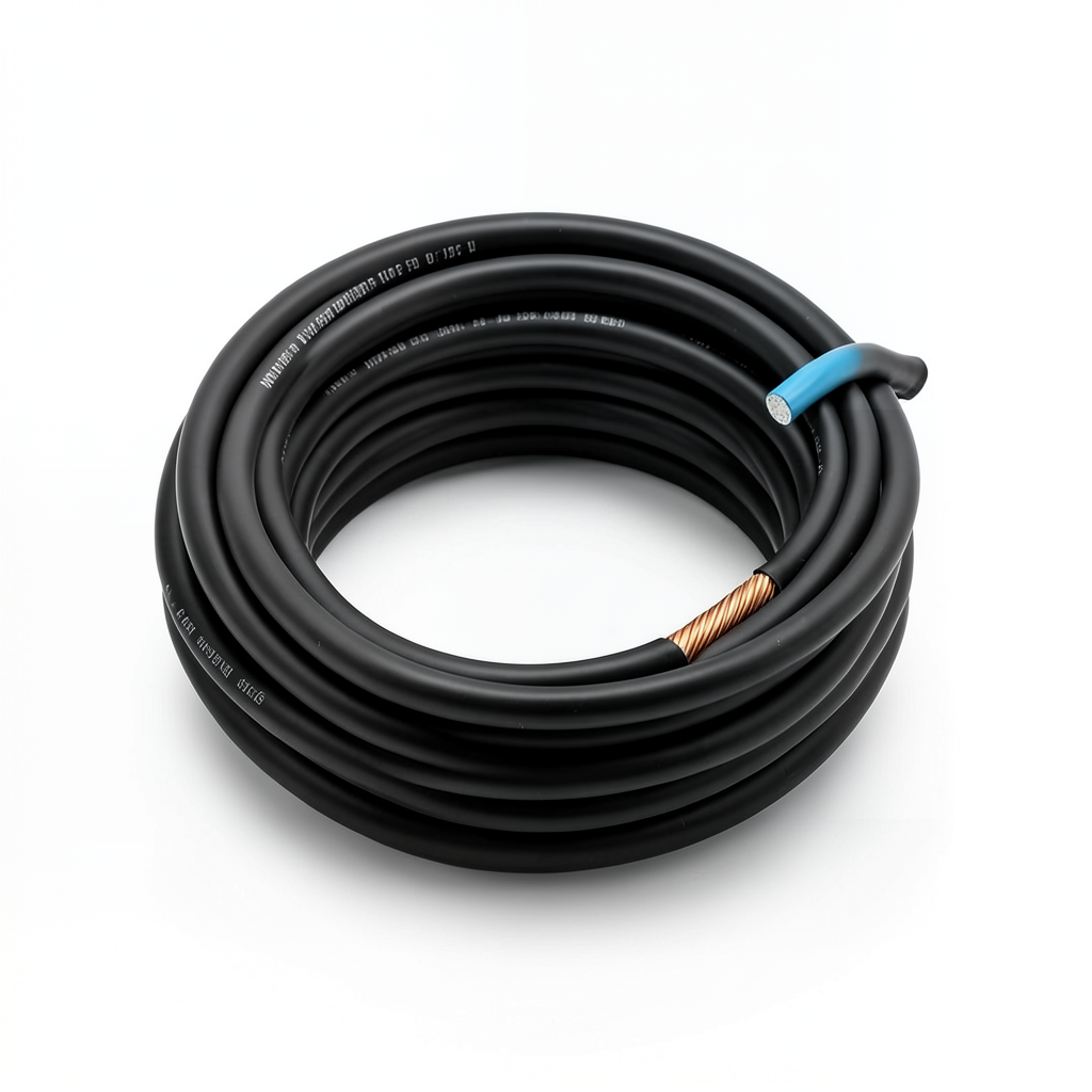 سلك AWM نحاس مجدول 3 AWG 600 فولت عزل PVC اسود طول 2500 قدم | شركة الفنار