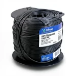 لفة سلك AWM نحاس مجدول 6 AWG 600 فولت، عزل PVC، اسود، طول 2500 قدم | شركة الفنار