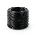 لفة سلك كهرباء AWM نحاس مجدول 1/0 AWG، 600 فولت، معزول PVC، أسود، 2500 قدم | شركة الفنار