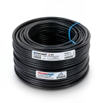 لفة سلك كهرباء AWM نحاس مجدول 1/0 AWG، 600 فولت، معزول PVC، أسود، 2500 قدم | شركة الفنار
