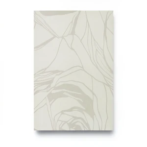 Italian Wallpaper Floral Design Pale Beige, Size 10mx0.73m, Model 125012