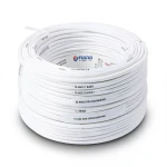سلك AWM نحاس مجدول 18 AWG 600 فولت عزل PVC أبيض طول 2500 قدم | شركة الفنار