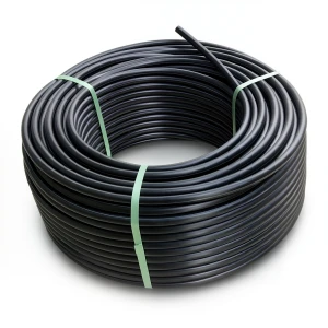 HDPE Coil Pipe PN 10 Bar PE 80 Outside Diameter 50 mm SDR 13.6 Black