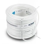 لفة سلك AWM نحاس مجدول 14 AWG 600 فولت عزل PVC أبيض طول 2500 قدم | شركة الفنار