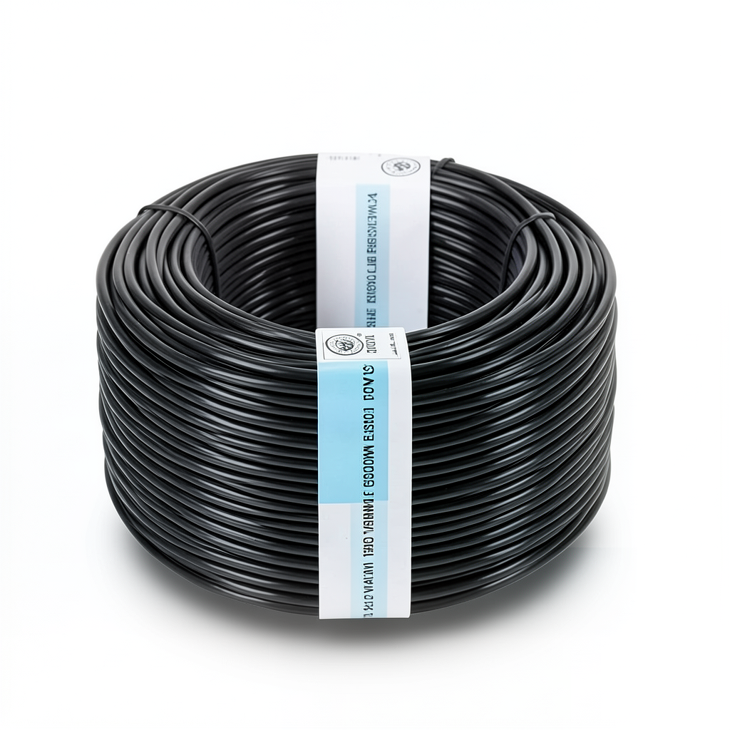 14 AWG Stranded Copper AWM Electric Wire, 600V, PVC Insulation, Black, 2500 ft | Al Fanar