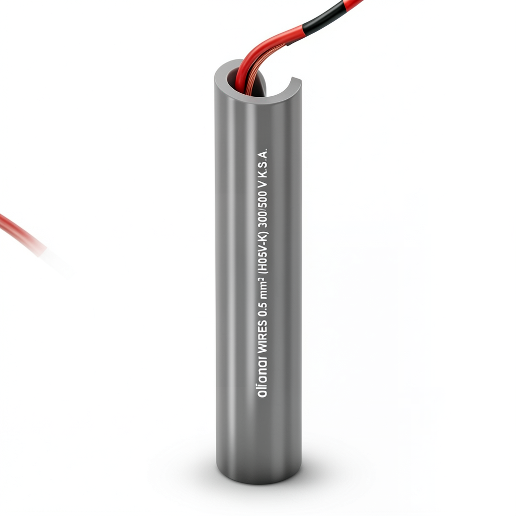 0.75mm Copper Flexible Wire 300/500V, Heat Resistant PVC 0.6mm | Al Fanar