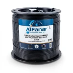 2 AWG Stranded Copper AWM Electric Wire 600V PVC Insulated Black 2500ft | Al Fanar