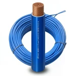 Flexible Copper Electrical Wire 4mm2 Heat Resistant PVC Insulation 450/750V, Blue | Al Fanar