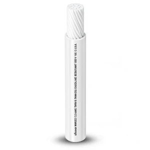 سلك AWM نحاس مجدول 18 AWG 600 فولت عزل PVC أبيض طول 2500 قدم | شركة الفنار