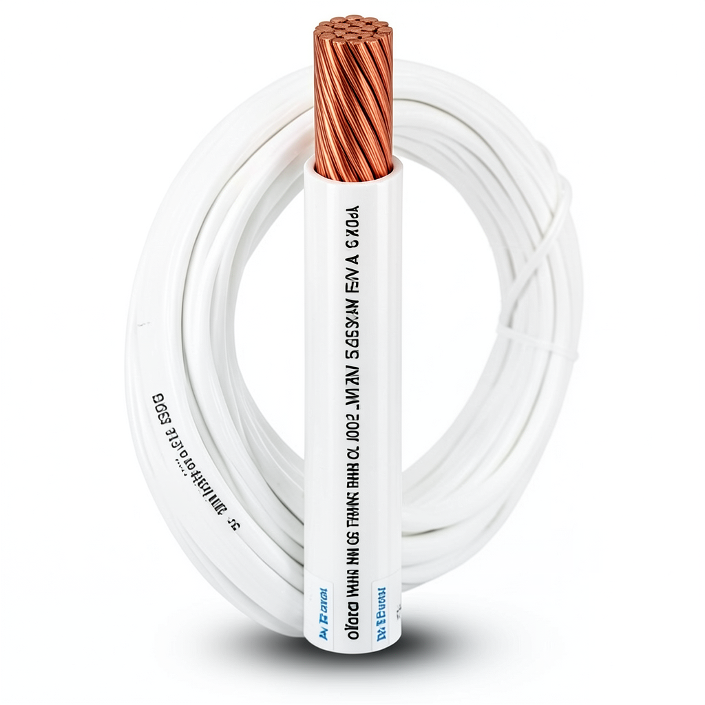 16 AWG Stranded Copper AWM Electric Wire 600V PVC Insulated White 2500ft | Al Fanar